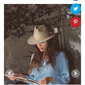 NWOT Sundance- Lack of Color wool rancher hat